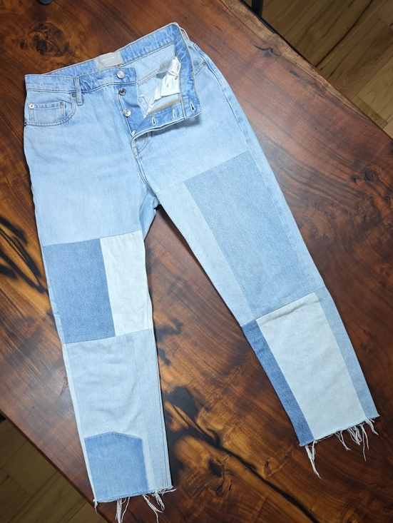 Everlane Denim - Everlane Light Blue Patchwork Streetwear✨️Y2K✨️SKATER GIRL✨️